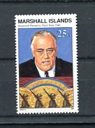 A53546)WW 2: Marshall-Inseln 329**, 3. Wahl von E. D. Roosevelt