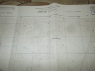 Bernau bezirk Frankfurt okolice Frankfurtu Niemcy 1;10000