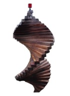 Świderek kręciołek wiatrak ozdoba ogrodowa 40cm