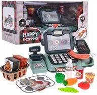 KASA FISKALNA ZABAWKOWA EDUKACYJNA Z WAGĄ MIKROFONEM NOWA NAUKA ZABAWA HIT!