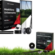 MOSKITIERA MAGNETYCZNA DO DRZWI BALKONOWYCH TARASOWYCH DO OGRODU NA GRILL