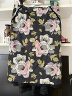 7 SPÓDNICA KAREN MILLEN DUŻE KWIATY KORONKA