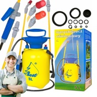 OPRYSKIWACZ OGRODOWY CIŚNIENIOWY RĘCZNY 5L DŁUGA LANCA DO OGROD KRZEWÓW