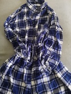 Cienka sukienka koszulowa M