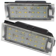 Podświetlenie Tablicy Rejestracyjnej Led Renault Megane 2 II Laguna 3 III