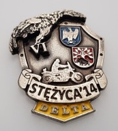 Znaczek, odznaka, blacha zlotowa, motocyklowa No.1329