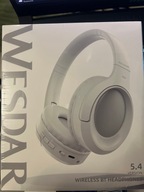 Bezprzewodowe słuchawki Wesdar K:208H Białe