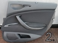 Citroen C5 X7 III 08- BOCZEK TAPICERKA PRAWY TYŁ