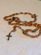 Ciekawy różaniec z mosiądzu