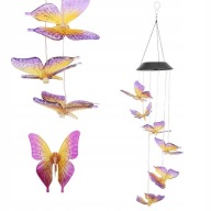 MOTYLE LEMPA LAMPKI SOLARNE GIRLANDA SOLARNA LED