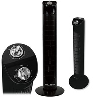 WENTYLATOR WIATRAK KOLUMNOWY PODŁOGOWY REGULACJA TIMER 3TRYBY OSCYLACJA 80W
