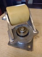 Koło obrotowe rolka obrotowa przemysłowa z bieżnią poliuretanową