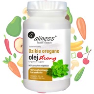 Suplement diety Aliness Dzikie oregano olej strong 90 kapsułek
