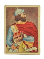 DR A. OETKER PRZEDWOJENNA REKLAMA OBRAZEK BOLESŁAW CHROBRY