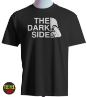 KOSZULKA MĘSKA THE DARK SIDE DARTH VADER STAR WARS CZARNA S