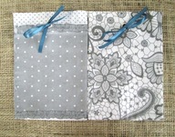 Woreczek organizer drobiazgi bibeloty zioła prezent urodziny imieniny 2 szt