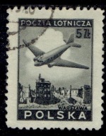 WYDANIE LOTNICZE DAKOTA Fi 395 II ex2 pap BIAŁY x2 BEZDRZEWNY