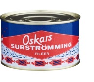 Kiszone śledzie surströmming Oskars – FILETY – 440 g Szwecja