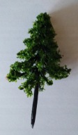 HO-TT-N drzewo dekoracja na makietę dioramę nowe wysokość 9 cm.