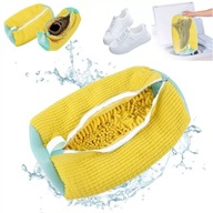 WOREK OCHRONNY DO PRANIA BUTÓW W PRALCE SIATKA Z ZAMKIEM