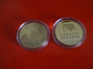 Złota Polska _Orientarium Zoo ŁÓDŹ Wydra medal moneta seria V _NOWY