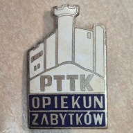 Odznaka PTTK Opiekun zabytków srebrna