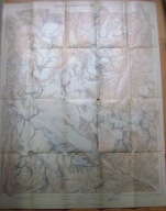 ALPY MAPA -GLOCKNERGRUPPE -wyd.1928 rok