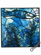 MARC CHAGALL -JERUSALEM WINDOWS- #1 - 1988 rok