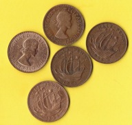 Wielka Brytania Half Penny 1956 r.