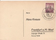 TRZECIA RZESZA -karta firmowa -stempel ozdobny -1942 rok