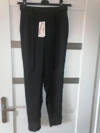 SPODNIE CYGARETKI LIPSY LONDON 34 XS CZERŃ