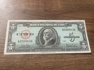 Kuba - 5 pesos - 1960