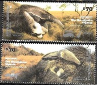 Argentyna 2021 Znaczki ** zwierzęta mrówkojad