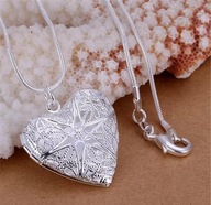 Naszyjnik z wisiorem Srebrne Serce dla WOŚP