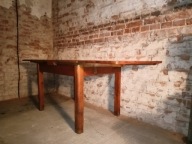 Stół rozkładany z zestawem krzeseł PRL VINTAGE