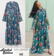 H&M GP&J BAKER Unikat Premium Limited Edition Exclusive Studio Boho Maxi SM