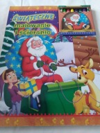 p8- ŚWIĄTECZNE MALOWANIE i ŚCIERANIE - z kredkami