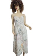 lniana SUKIENKA W kwiaty 36