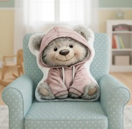 Poduszka kształtka przytulanka, 30cm miś