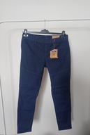 janina skinny 44/ 30 spodnie dżins jeggins strecz rurki granatowe
