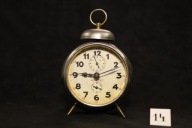 Stary budzik mechaniczny antyk