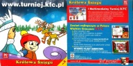 MULTIMEDIALNY TURNIEJ KFC ** KRÓLOWA ŚNIEGU ** PC CD-ROM