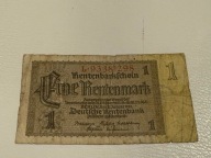 1 marka Niemcy 1937 P#173b F seria L