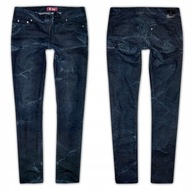 HM.fit squin * markowe JEANSY RURKI 30/34 * jak NOWE
