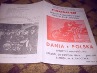1981 Leszno Polska - Dania - wypełniony