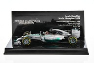 F1 MERCEDES W05 L.Hamilton World Champion 2014 1/43 MINICHAMPS 436140044