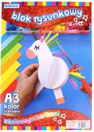 Blok rysunkowy A3 kolorowy