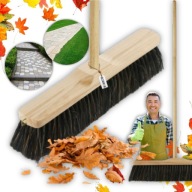 MIOTŁA SZCZOTKA OGRODOWA ULICÓWKA DO LIŚCI ZAMIATANIA CHODNIKA TRZONEK 1,5M