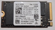 Dysk SSD NVMe Western Digital SN740 512GB M.2 PCIe Gen4x4 SDDPMQD-512G NOWY