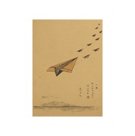 Plakat „Paper Planes” – Artystyczny Plakat Minimalistyczny